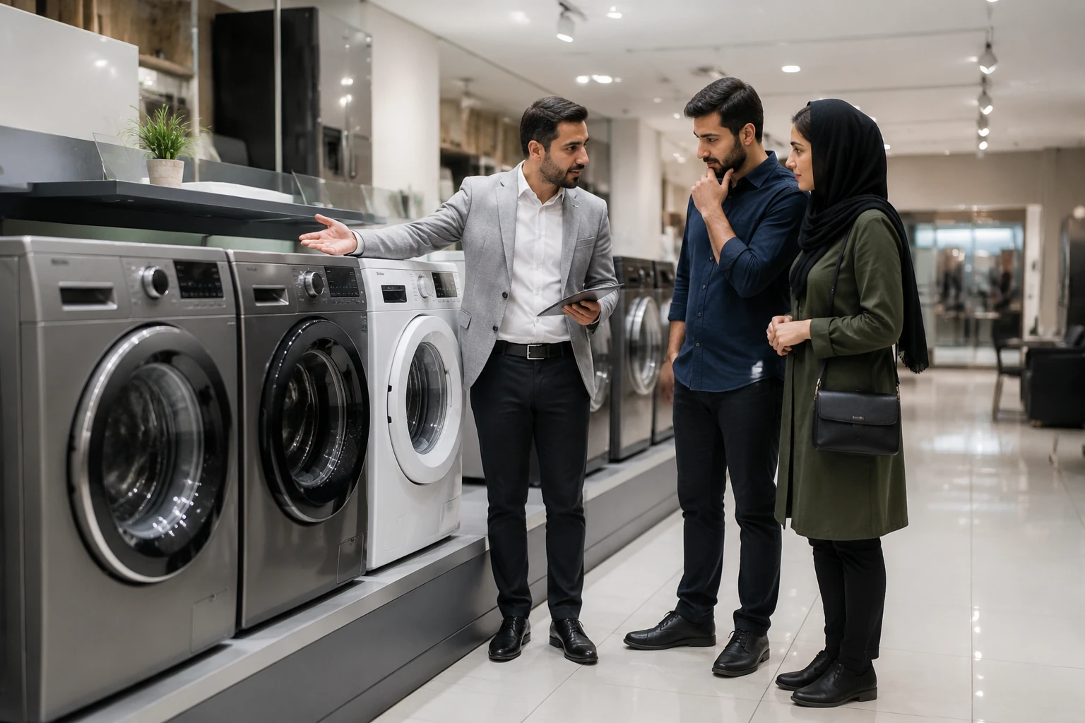 فروشگاههای معتبر خرید اقساطی ماشین لباسشویی در مشهد